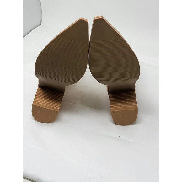 Imily Bela Women's Ankle Boots Chunky Heeled faux suede size 6 - Picture 4 of 5